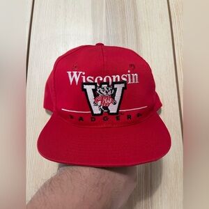 Vintage Twins‎ Enterprise Wisconsin Badgers SnapBack Hat